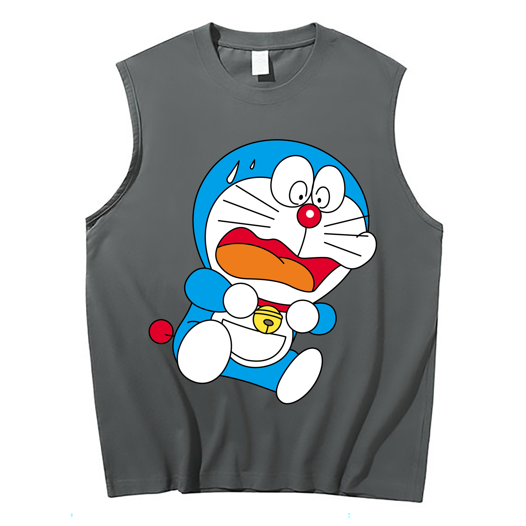 （画像用） ドラえもん Doraemon コットン100％タンクトップ（フロントプリント）